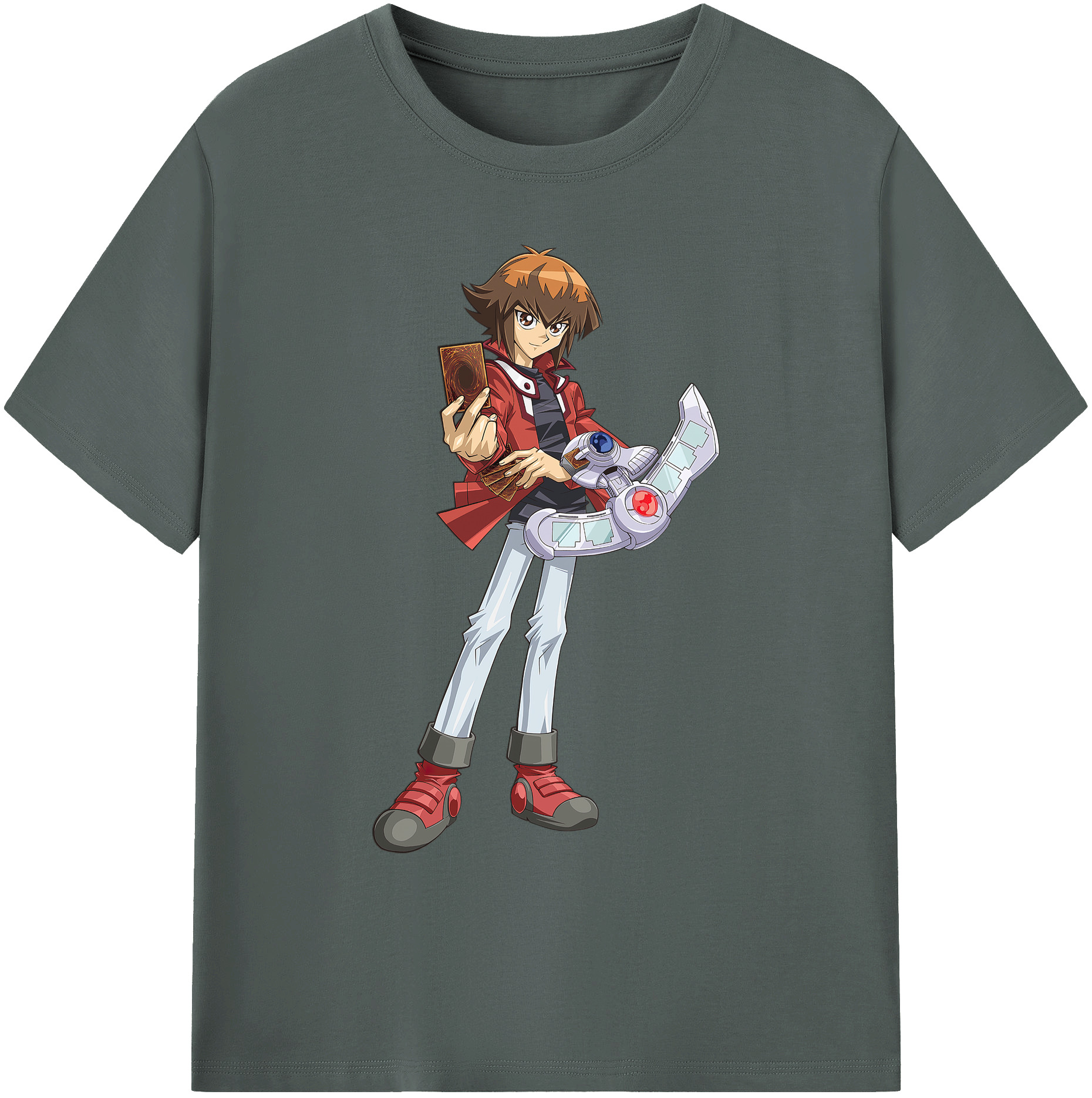 （画像用） 遊☆戯☆王 Yu-Gi-Oh! 綿100％ メンズ半袖Tシャツ｜肌触りやわらか＆通気性